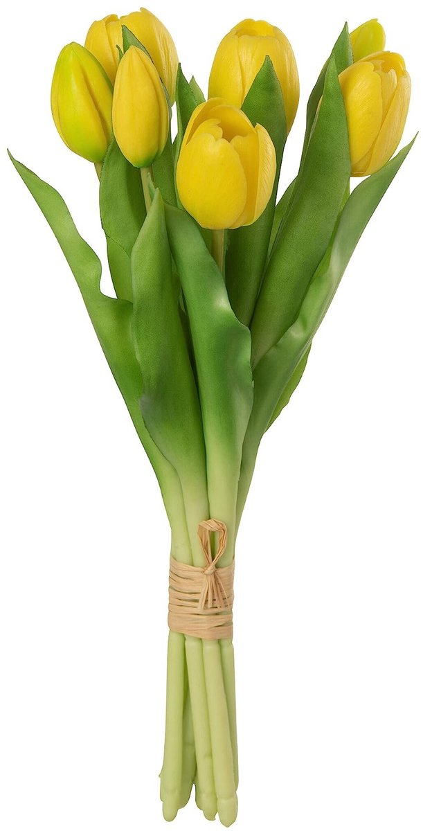 Boeket Tulpen - Geel - 7 Stuks