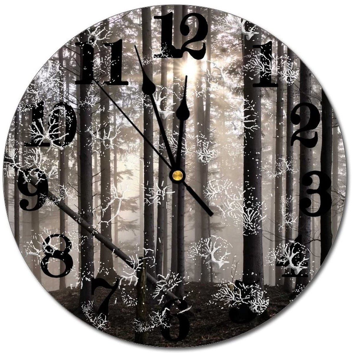 Wandklok - Stille Non-Ticking - 30 cm