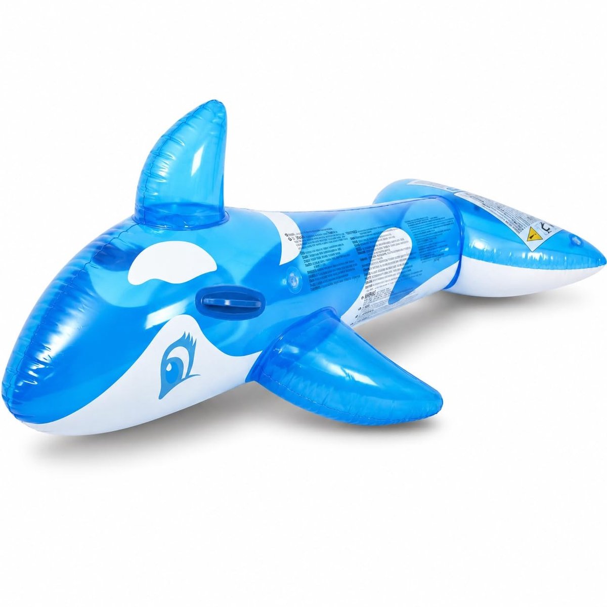 Opblaasbaar Zwemdier Orca - 135 x 73 x 60 cm - Blauw