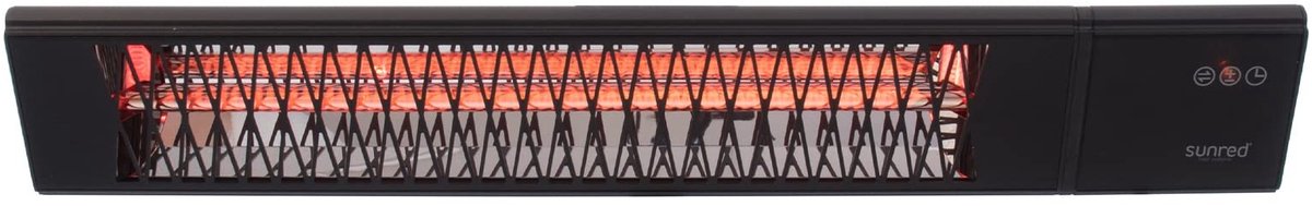 2500W Infrared Terras Spotlights - Roze