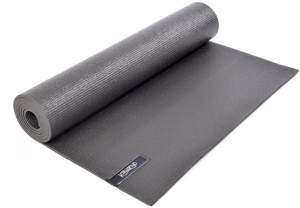 Yogamat - 173x61x0,5 cm - Anthraciet