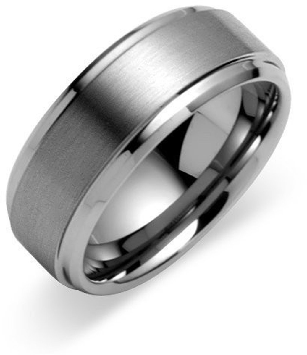 Ring van tungsten carbide - Vervaardigd met elegante afwerking