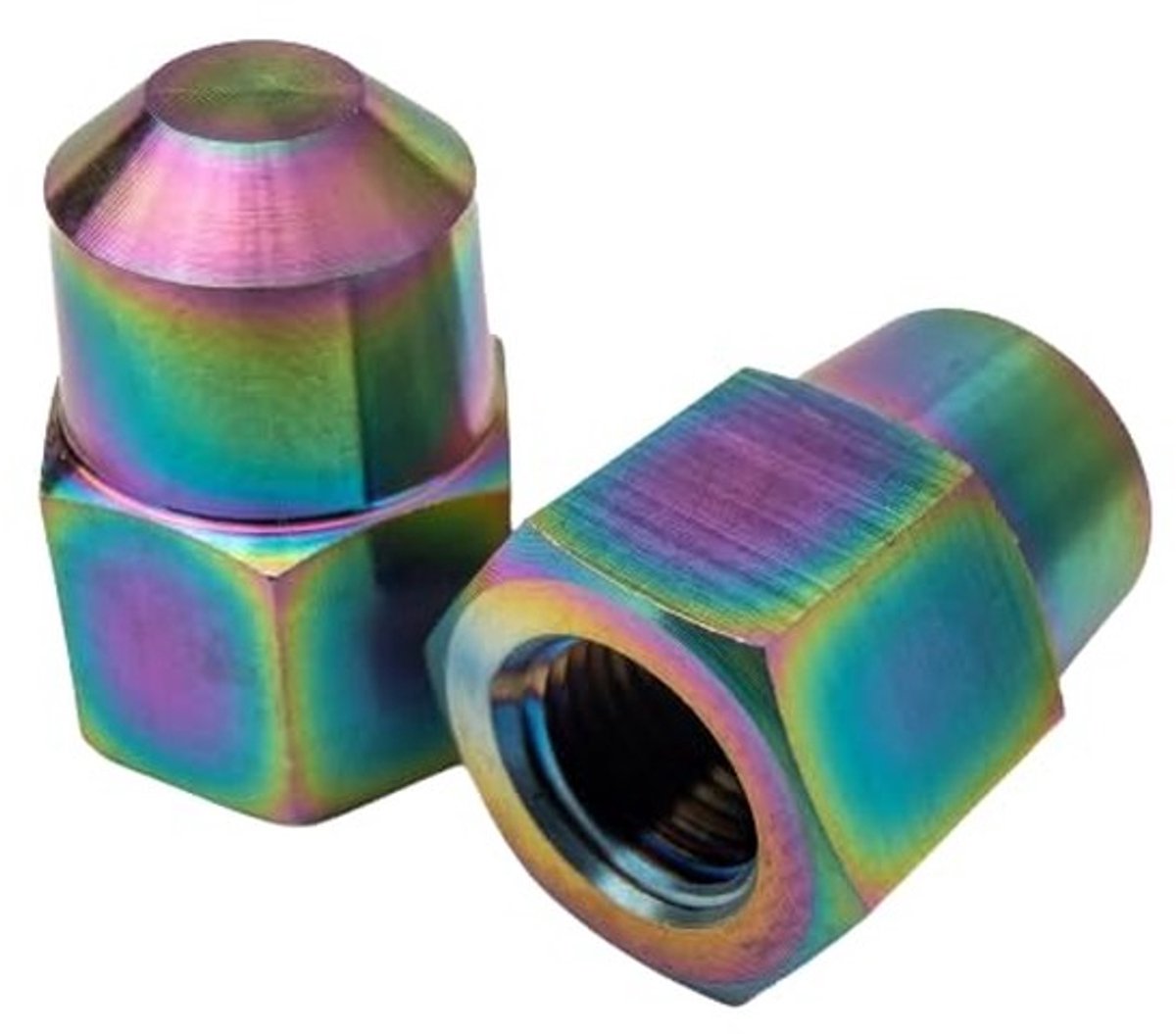 Titanium Hub Nuts - Compatibel met Shimano Alfine/Rohloff/Sram