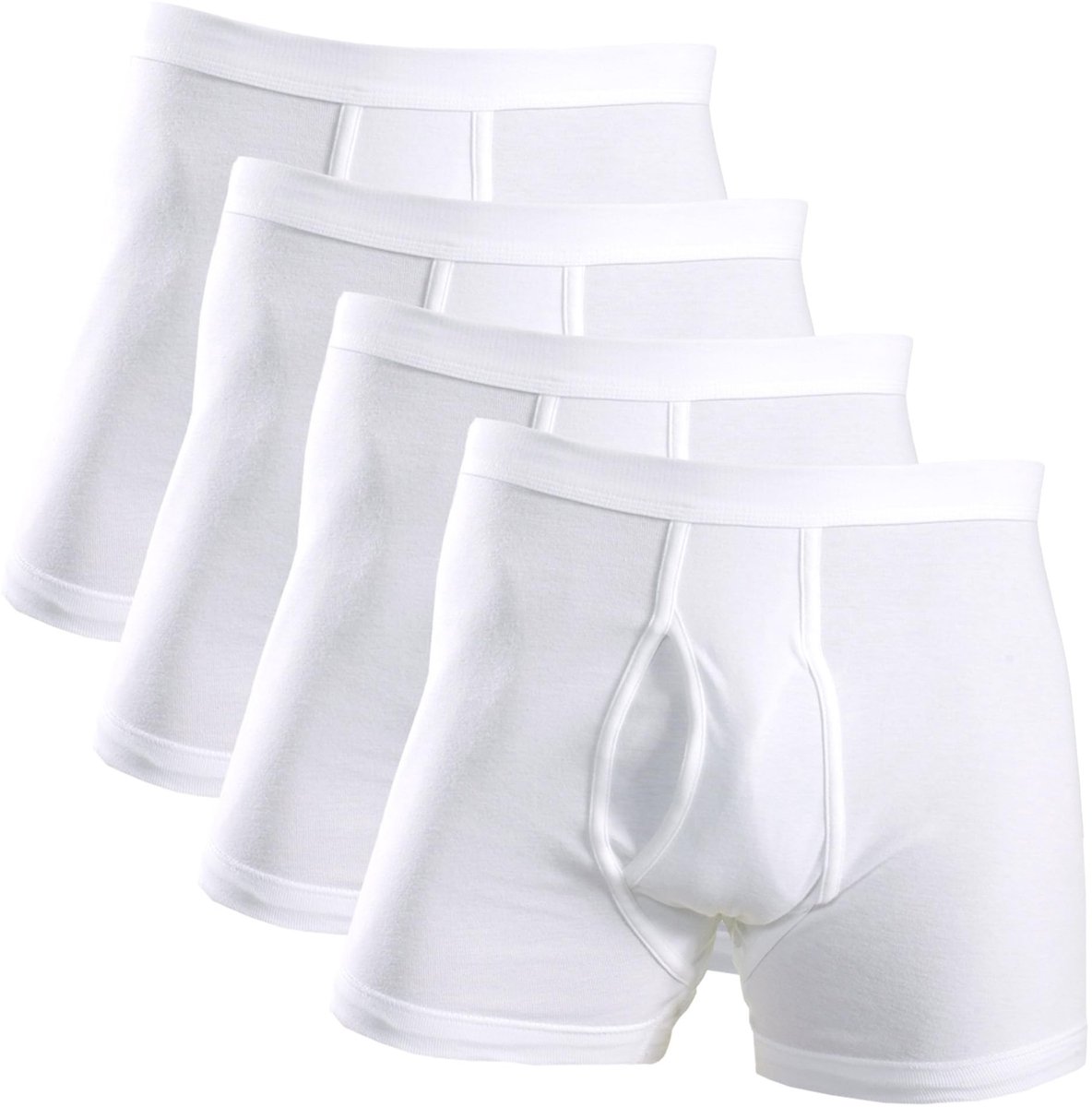Herenondergoed - 4-pack - Hoog model - 100% biologisch katoen