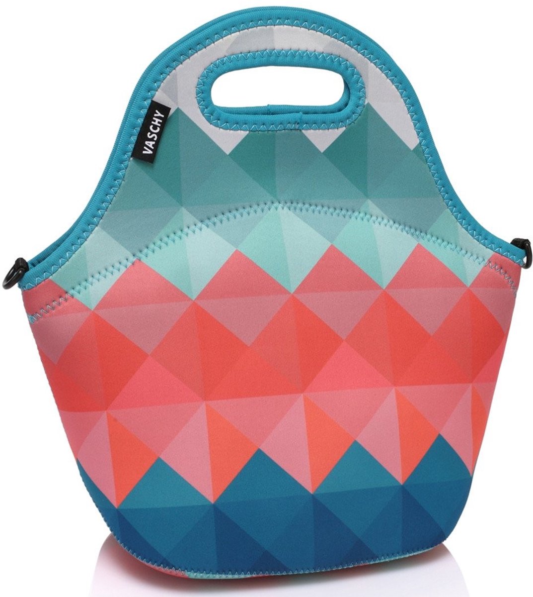 Lunch Tas voor Kinderen - Neopreen, Geometrisch Design