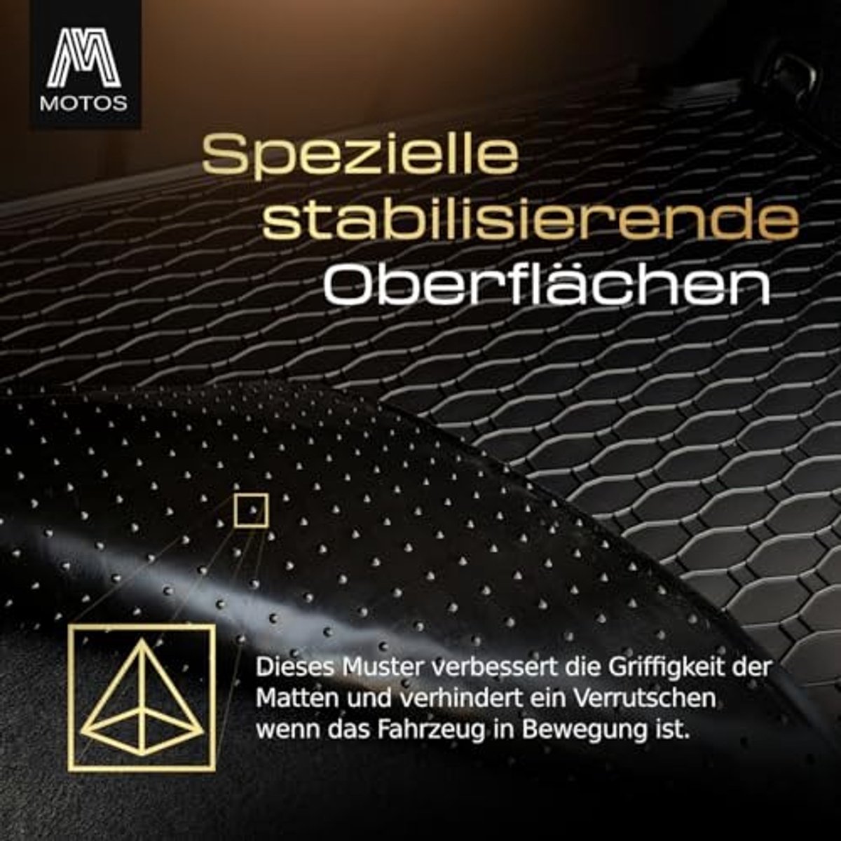 Trunk Badmat voor 5008 2017- - Antislip