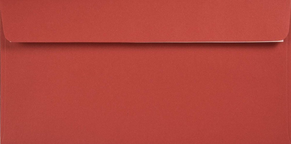 Enveloppen - Rood - 100 stuks voor uitnodigingen