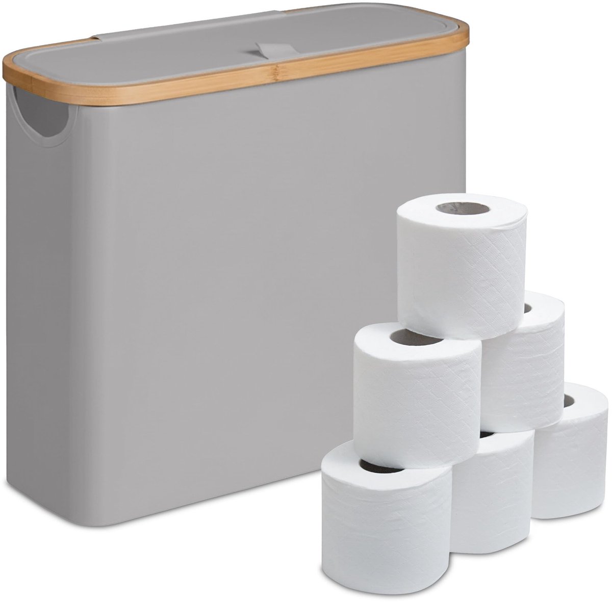 Vervangrolhouder - Bamboe voor 12 Toiletrollen