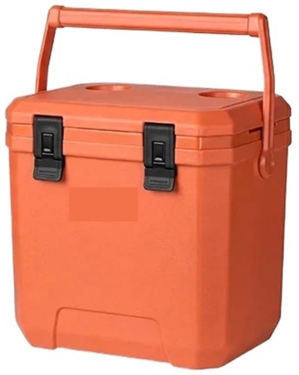 Harde Koeltas Koelbox - Draagbare Isoleerde Container - Oranje 24L