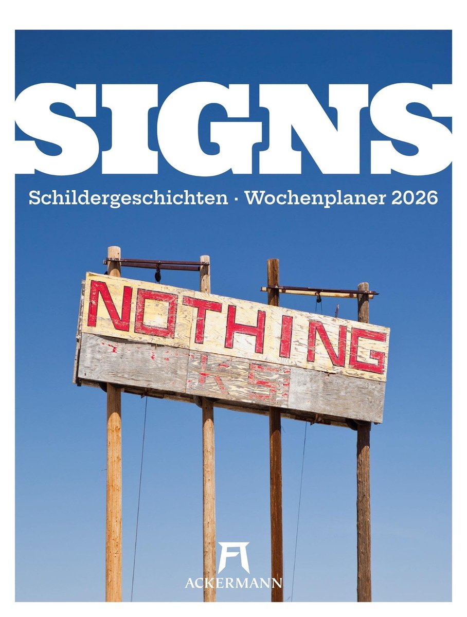 Wochenplaner Kalender 2026 - Humoristische Schilderen