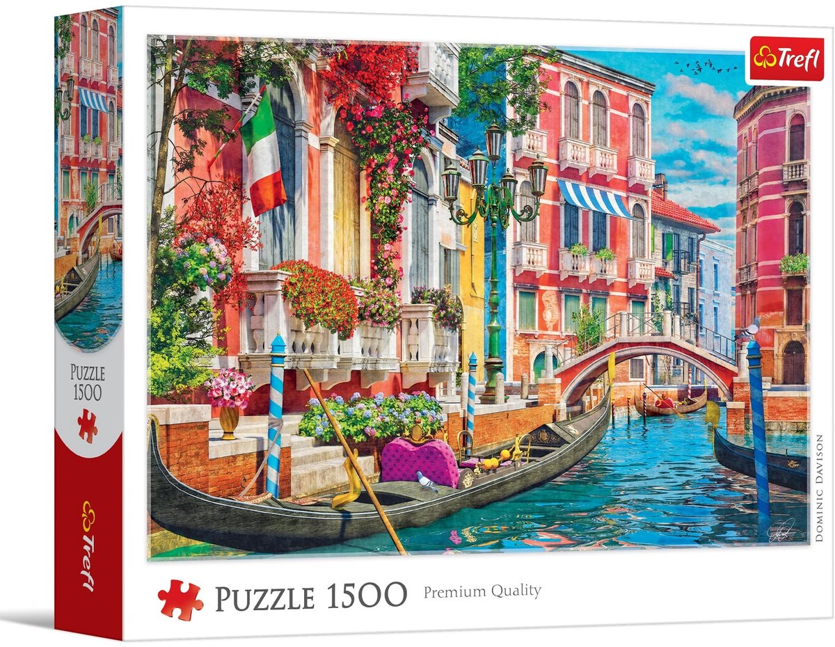 Puzzel 1500 Stukjes - Zomermiddag in Venetië