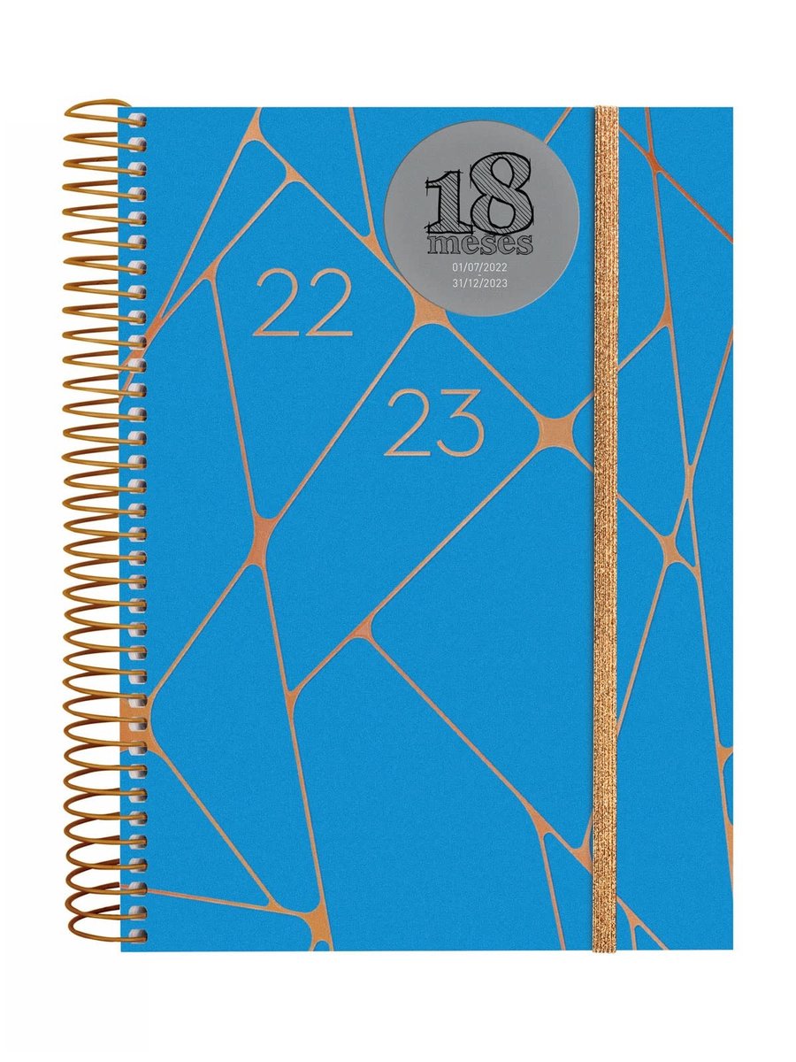 Agenda 2022-2023 - Spiral binding, 18 maanden