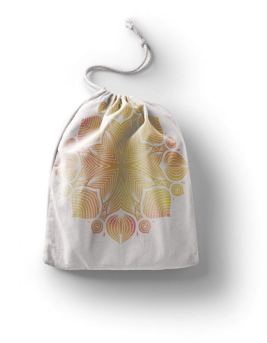 Katoenen Drawstring Tas - Herbruikbaar en Multifunctioneel
