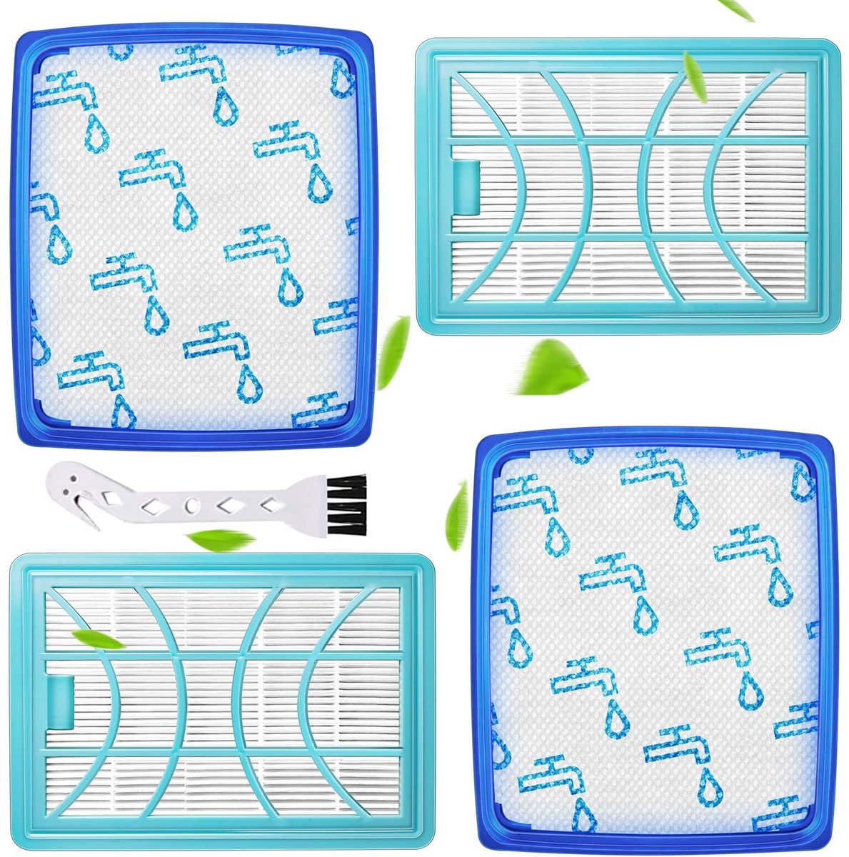 Vervangfilters voor Philips PowerPro Expert Stofzuiger - 2 Stuks