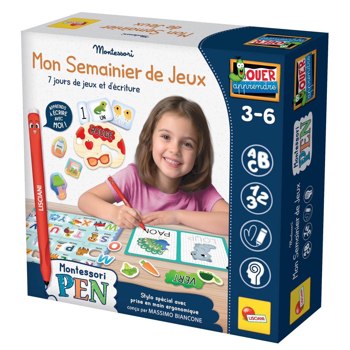 Montessori Pen – Mijn Week Planner - Educatief Spel voor Kinderen 3-6 Jaar