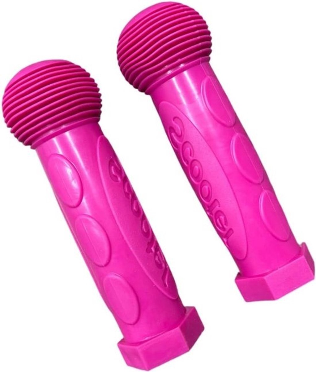 Scooter Handvatten - Fiets Grip Stuur - Kinderen Fietsen - Milieuvriendelijk TPU - 21-24 mm - Rood