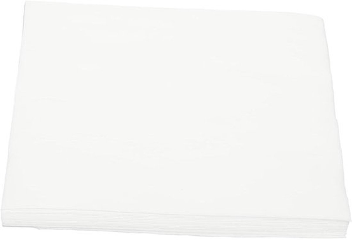 Papegaaienkooi Voering - Vogelkooi Matten - Kooi Schoonhouden - Absorberend Geur - 100 Stuks - Wit