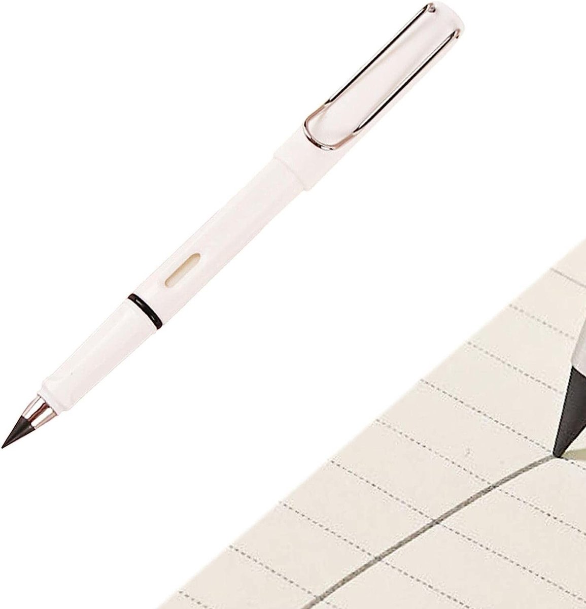 Inktloze Potloden - Herbruikbaar Schrijfpotlood Wit