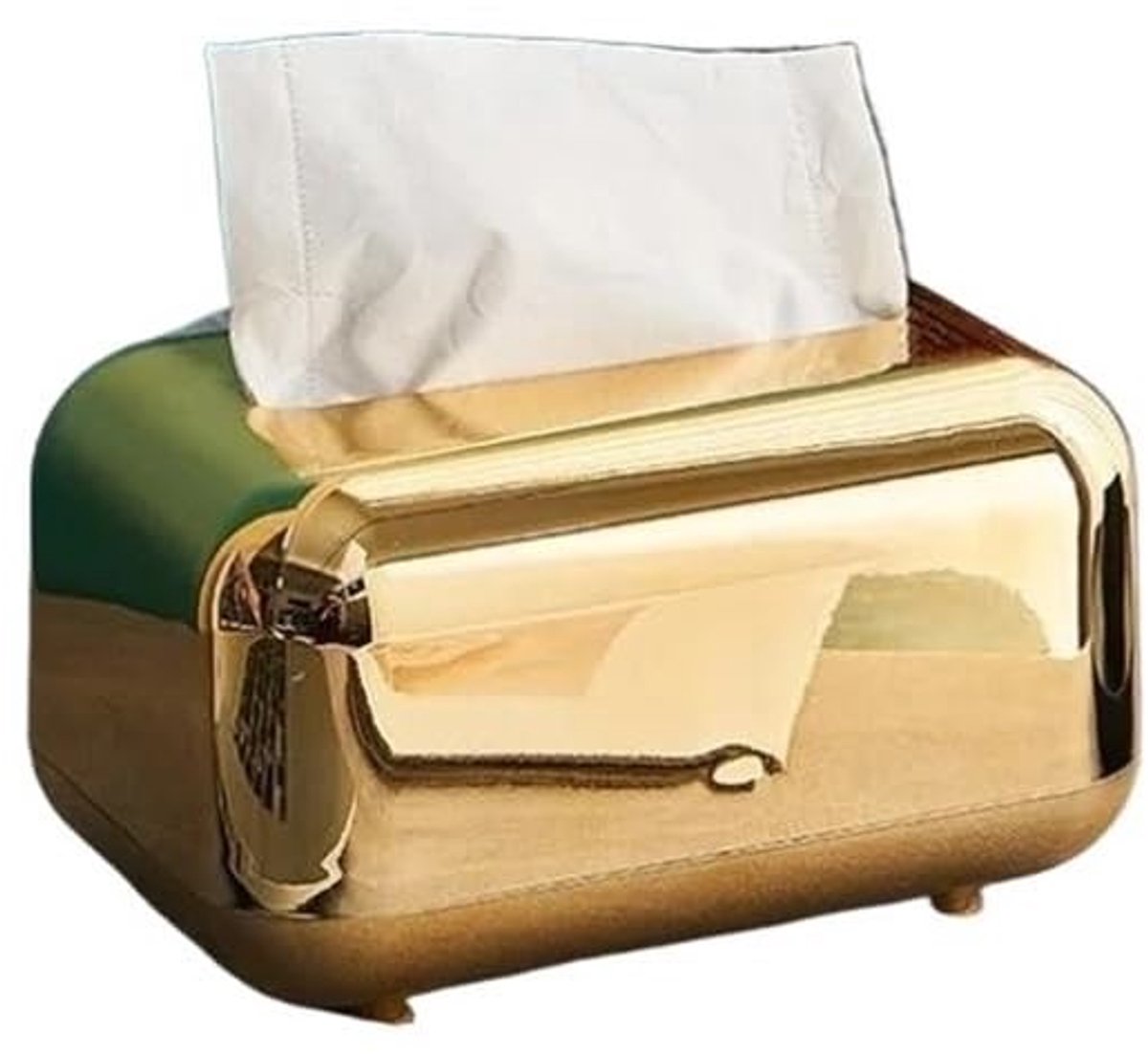 Luxe Gouden Tissuehouder - Goud
