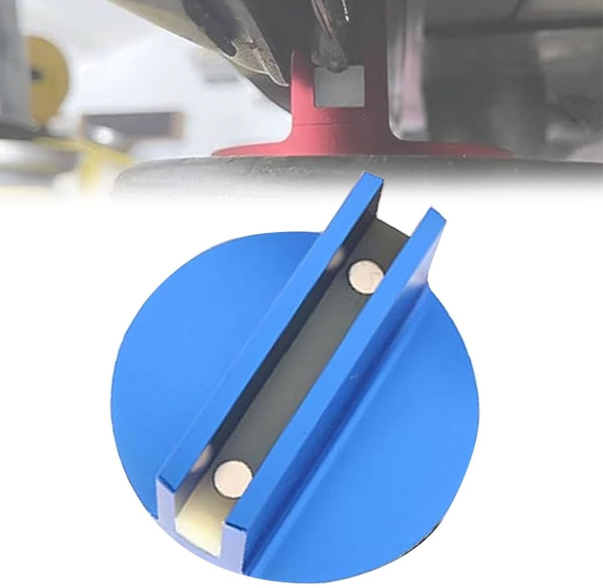 Universele Jack Pad - Magnetische Frame Rail Protector Blauw