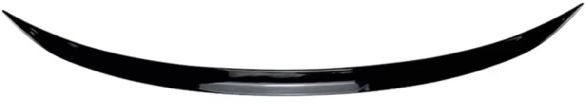 Achterspoiler voor A4 S4 B8/8.5 2013 - Glanzend Zwart ABS