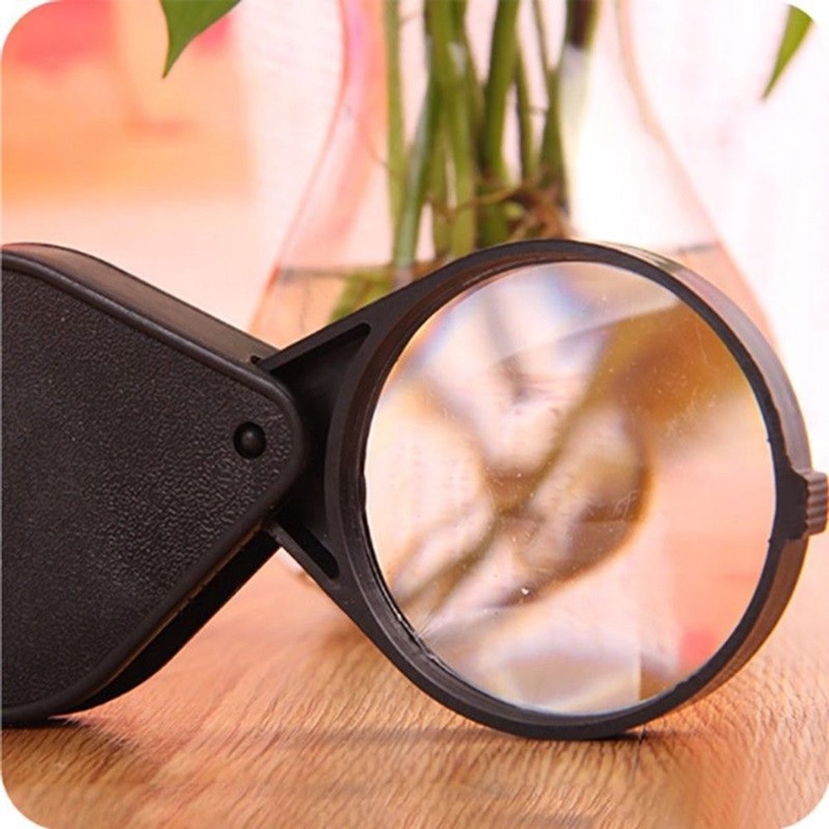 Vergrootglas - 10x Vouwbare Pocket Loupe - Multicolor