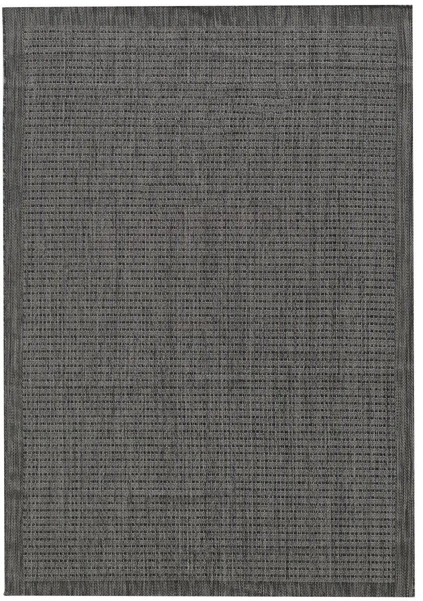 Dutch XXL Buitenkleed | Giza | Kader | Zwart | 160x230 cm | Buitentapijt | Tuintapijt