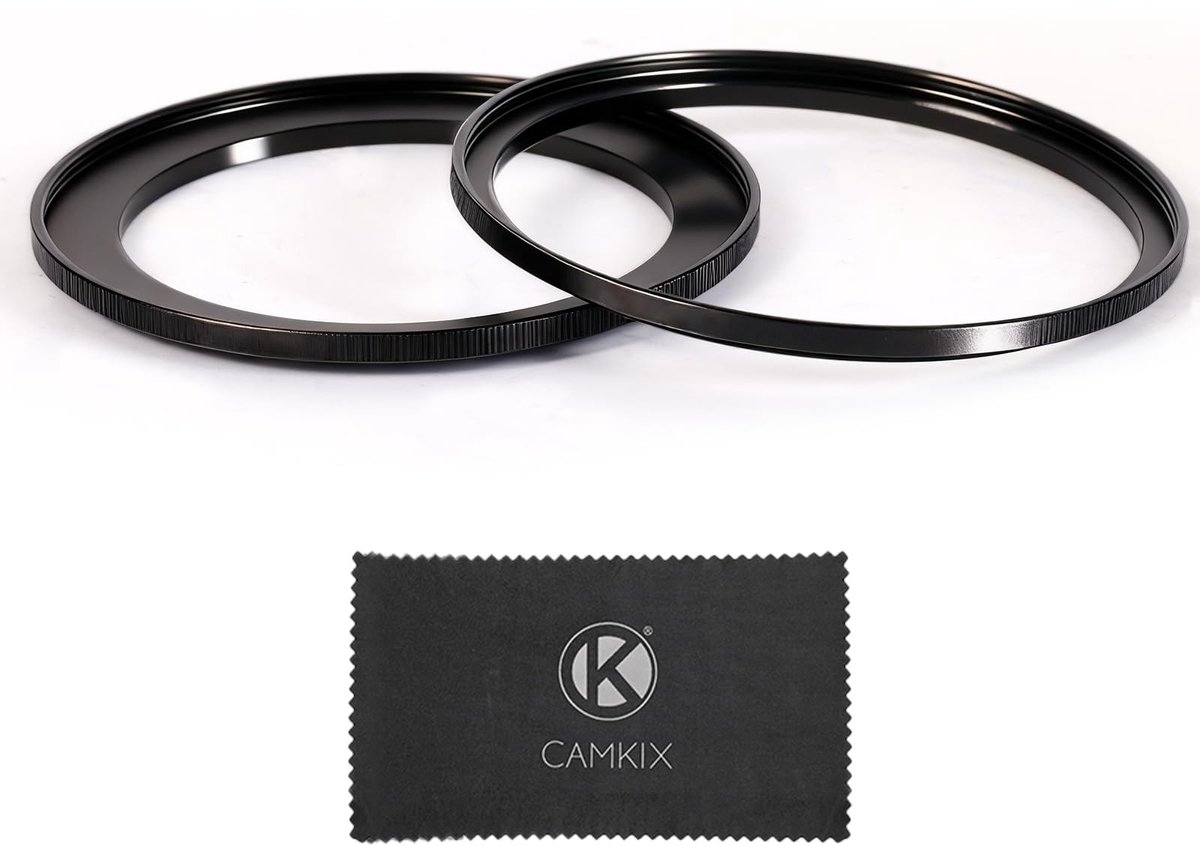 Step-Up filter ring adapter set - 67mm naar 82mm - 2 stuks
