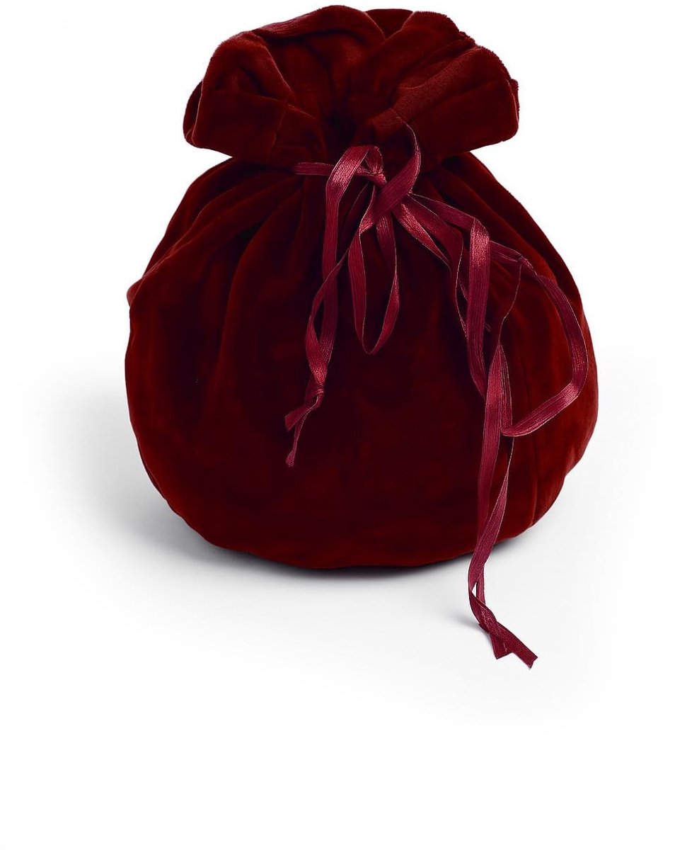 Velours Tas Violante - Rood, Met Trekkoord