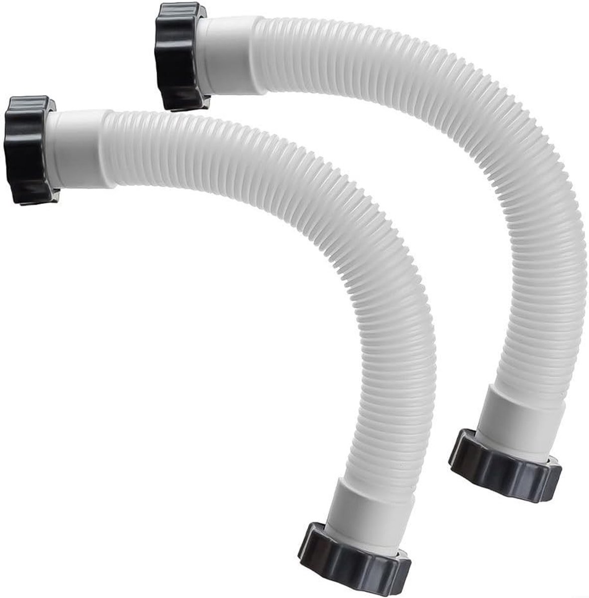 38mm zwembad filterpomp slang set van 2, ideaal voor watercirculatie en filtratie