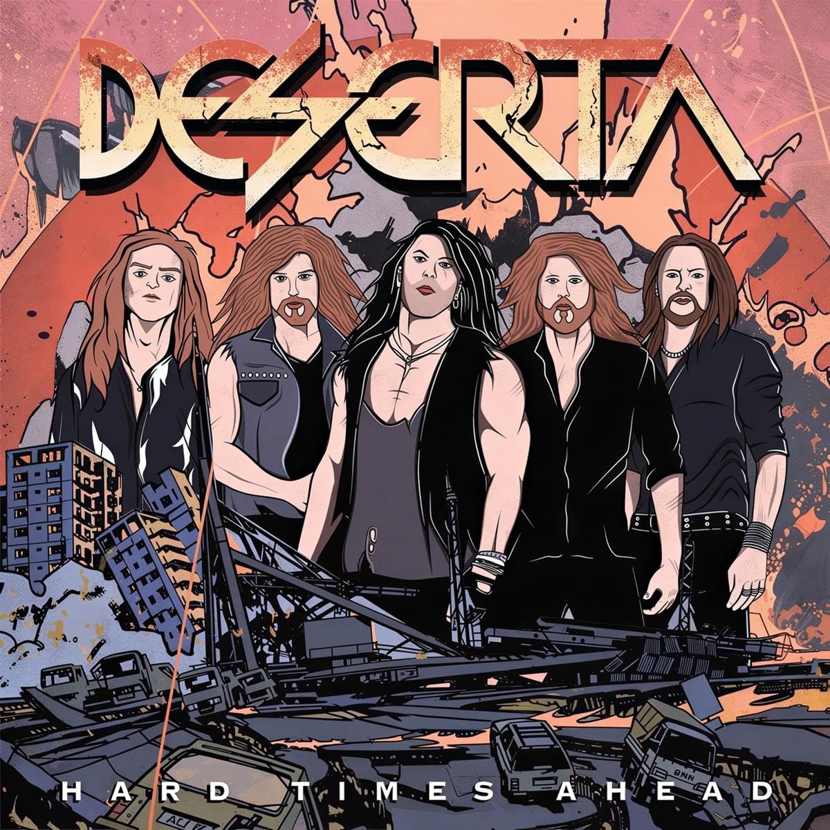 Deserta - Hard Time Ahead (CD)