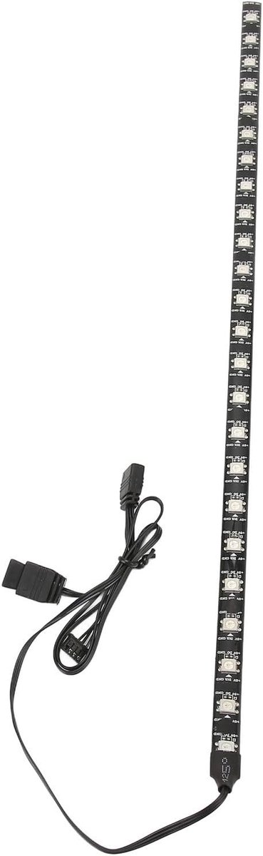 RGB LED Strip voor Computerbehuizing met 16 Miljoen Kleuren, 15.7 Inch ARGB AURA SYNC, Stijlvolle Verlichting en Aanpasbare Kleuren
