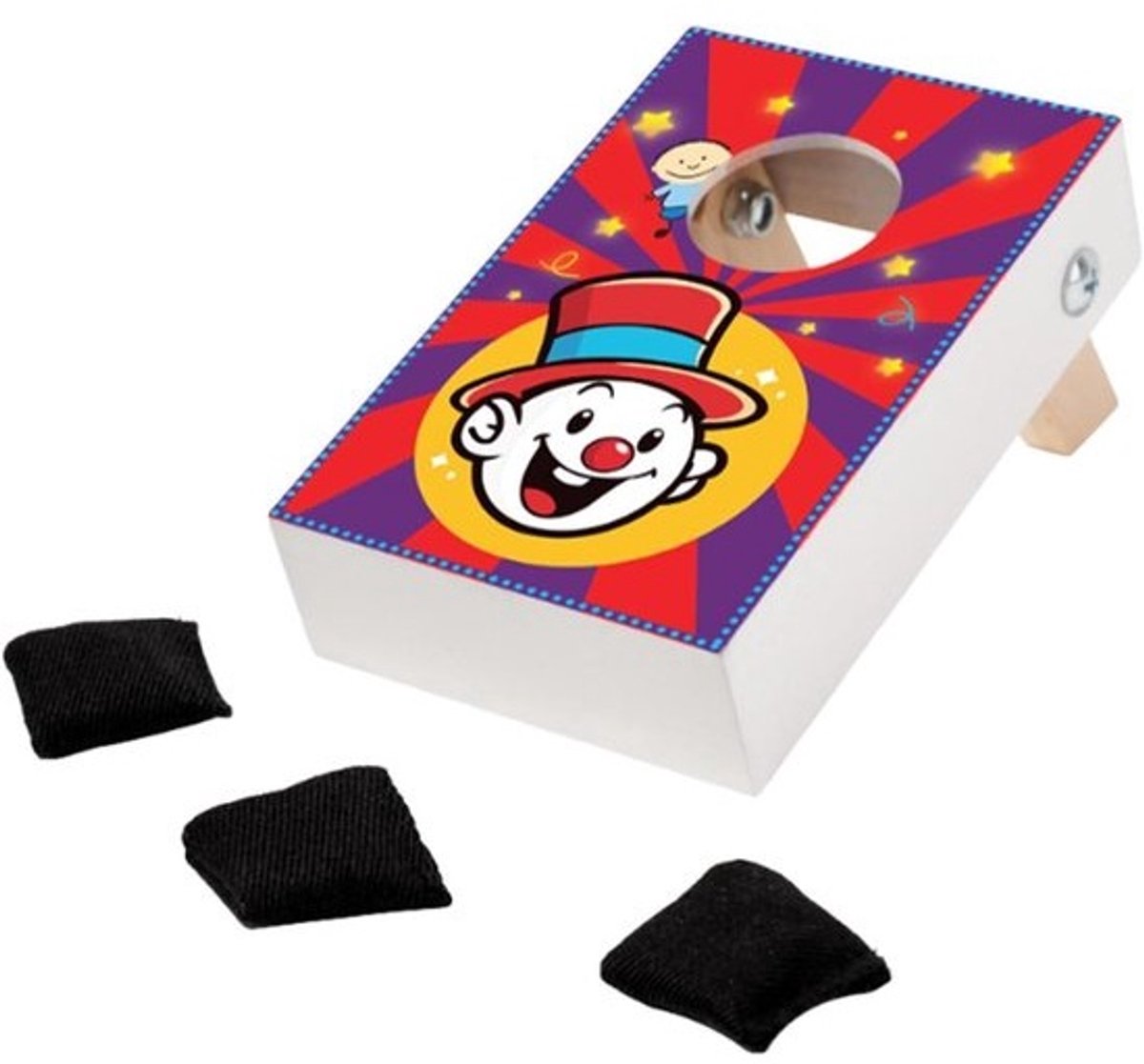 Cornhole Tafelset - Bonenwerp Spel - Familie Feest - Draagbaar Ontwerp - 11.5 x 8 x 3 cm - Uniek