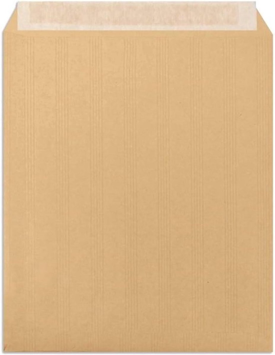 Kraft Enveloppen - Bruine Enveloppen - Zakelijke Verzendingen - Zelfklevende Sluiting - 275x365 mm - Bruin