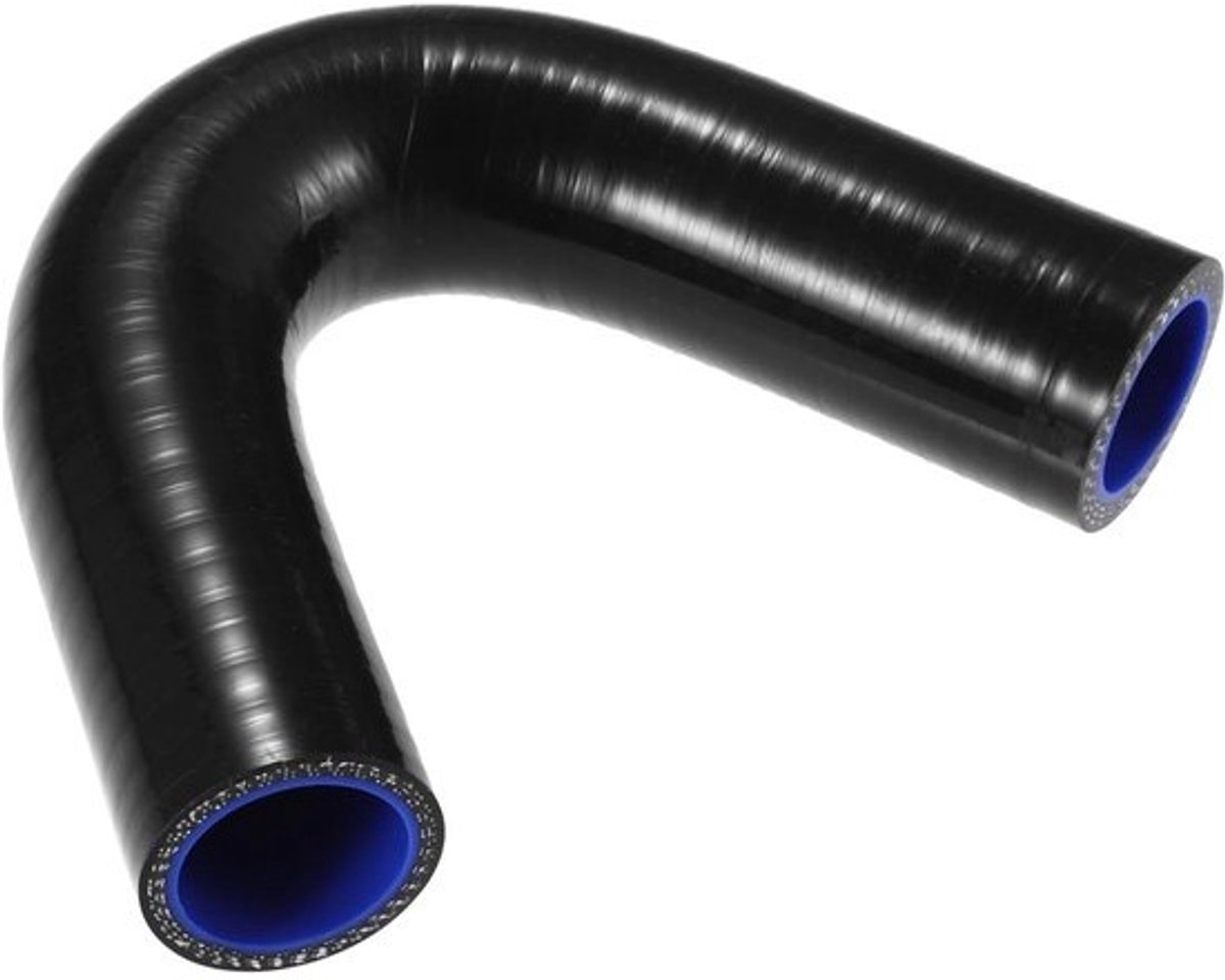Universele Autokoppelslang - Siliconenslang Koppeling - Motor Reparatie - Hoge Temperatuur Bestendig - 25 mm ID 135 graden - Zwart