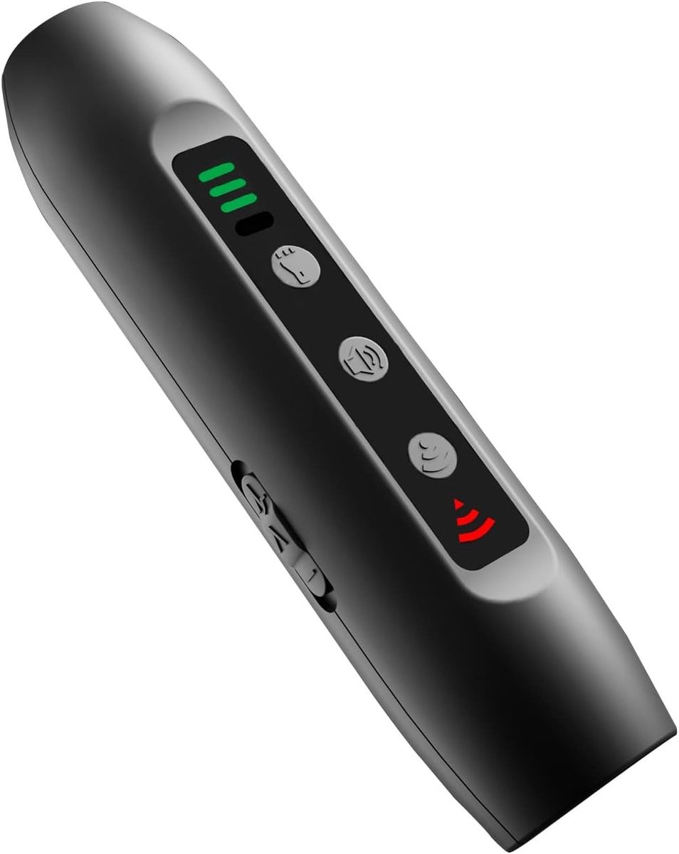 Draagbaar Ultrasone Anti-Bel Apparaat met LED Zaklamp en Oplaadbare USB voor Honden van Verschillende Grootte
