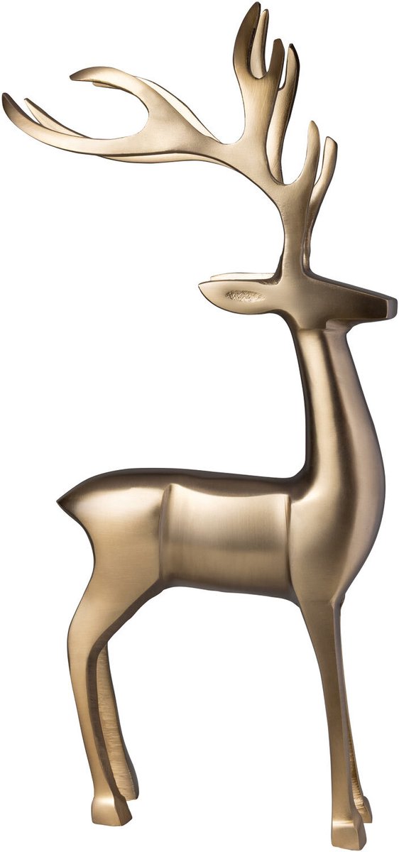 Dekofigur Hirsch Christmas Chic 44 cm