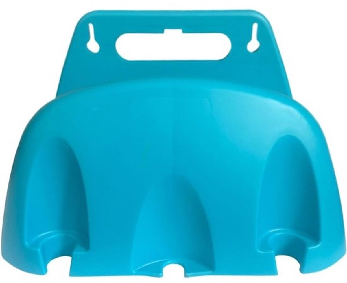 Tuinslang Houder - Slang Ophangsysteem - Opgeruimd Tuinieren - Waterdicht Materiaal - 16.9 x 13.1 cm - Blauw
