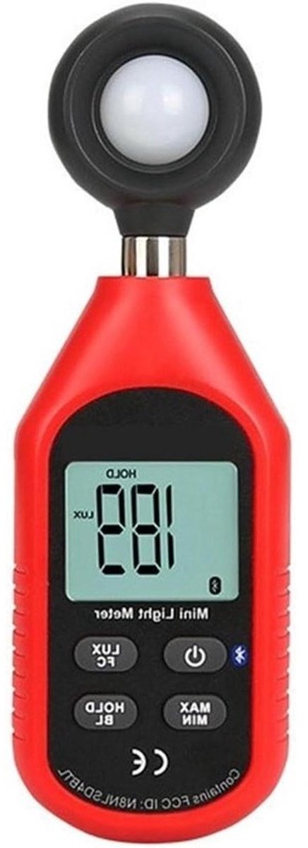 Luxmeter Lichtmeter - Illuminometer Milieu Testapparatuur - Lichtmeting Uitvoeren - Automatisch Handmatig Bereik - 400 g - Niet gespecificeerd