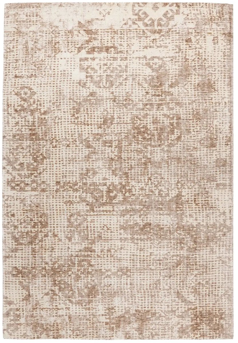 Dutch XXL Vintage Vloerkleed | Tapijt | Puerto | Verweerd | Beige/Crème | 200x290 cm Beige / Crème