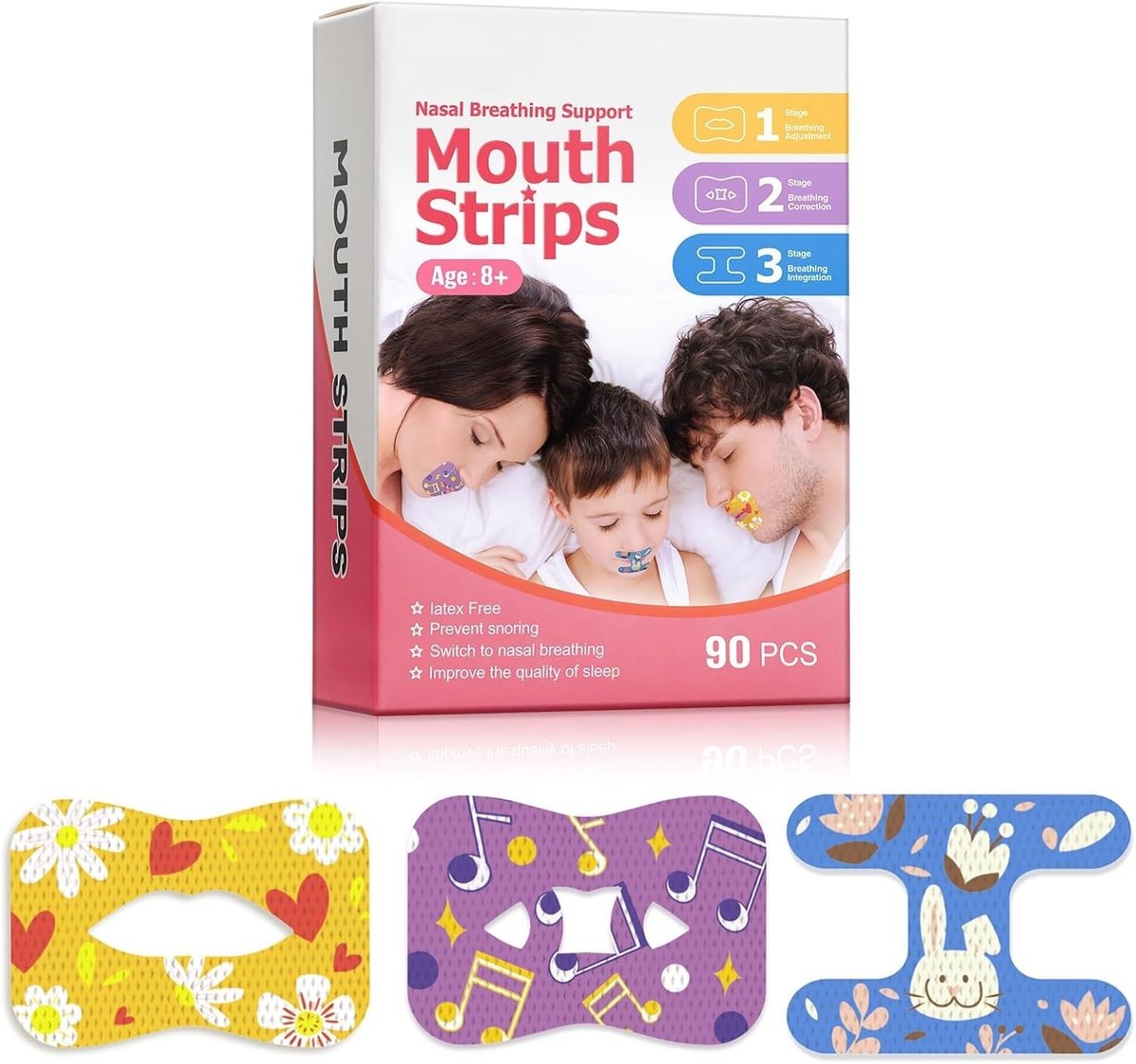 Mouthbands voor een stralende lach - 90 stuks voor optimale mondhygiëne en comfort