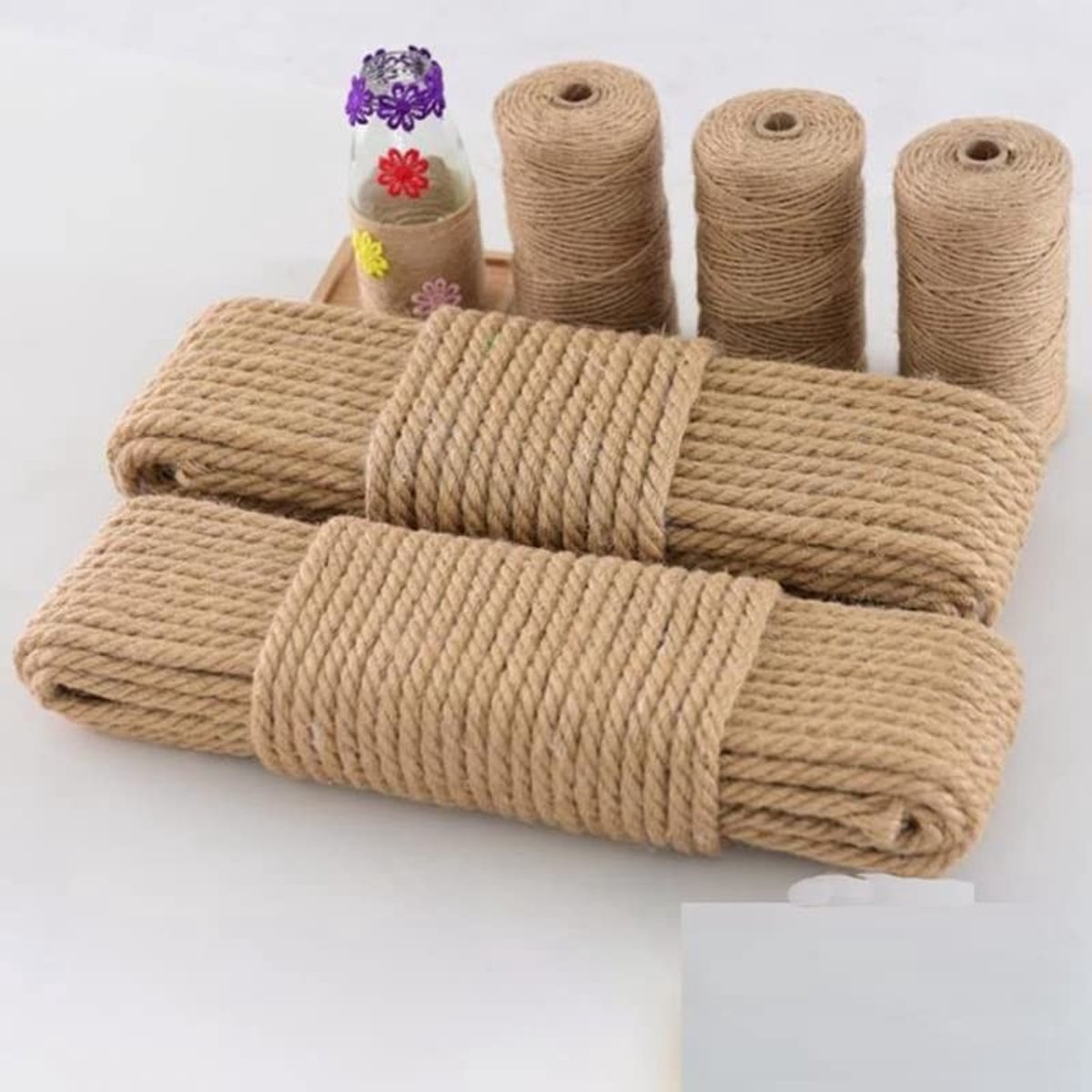 Jute Touw - 10 Meter - Antiek Zink Kleur