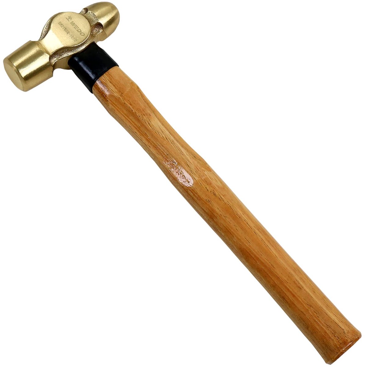 Messing Ball Peen Hammer - Hout en 280 mm