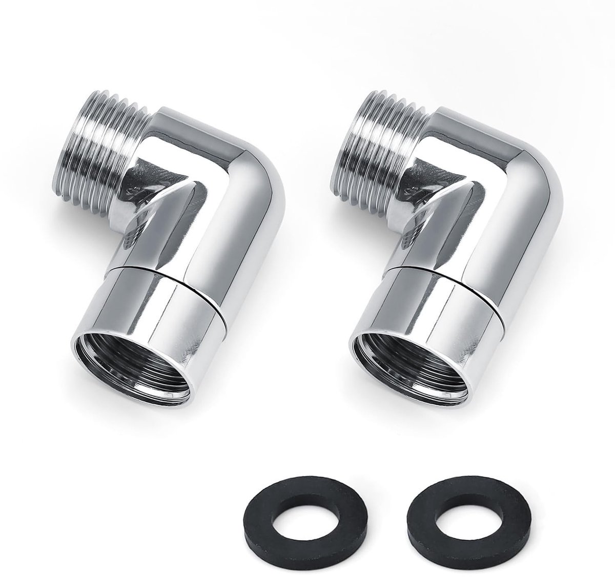 Handdouche Adapter Set - 2 Stuks - 90 Graad Hoek