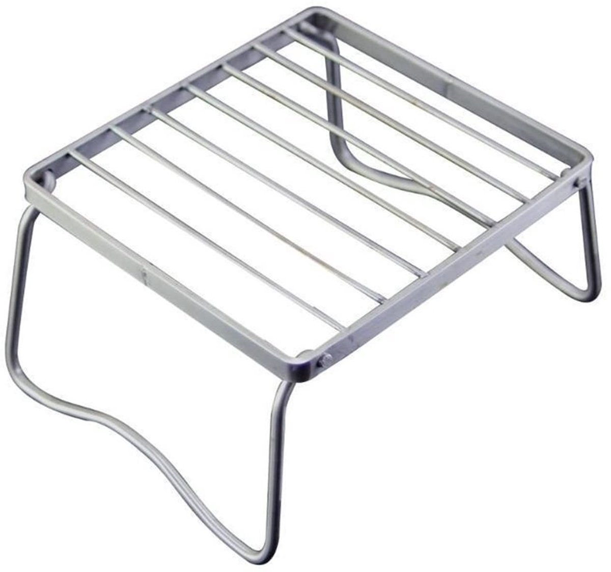 Barbecue Grill - Draagbaar Roestvrij Stalen Tuinrek - XL