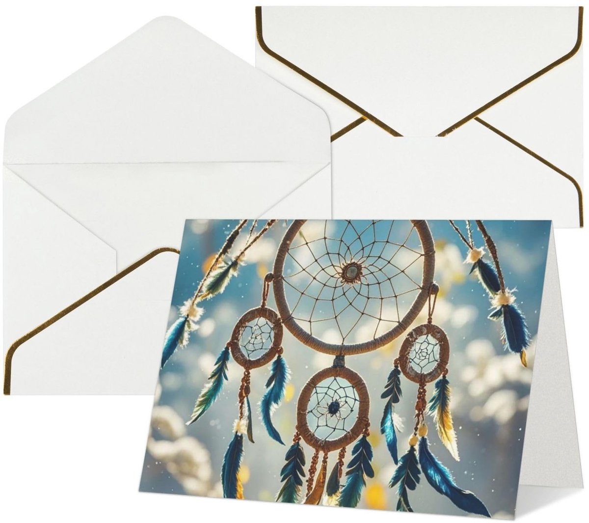 Verjaardagskaart - Native American Dream Catcher