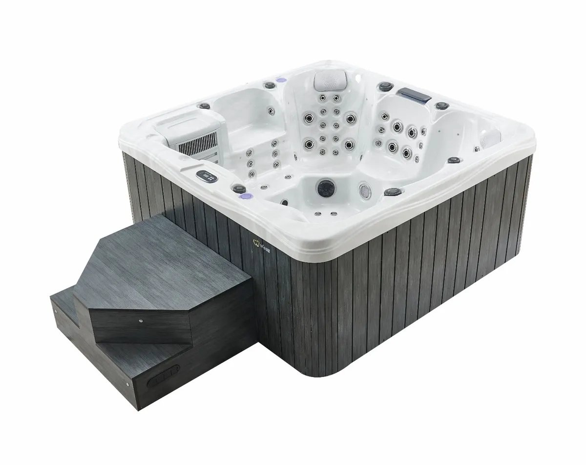 W’eau - Monaco spa - 6 persoons - 72 jets - 213x213cm