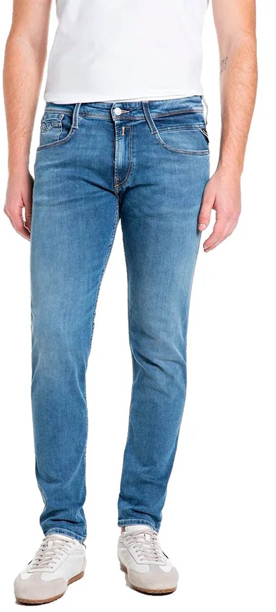 Replay M914y .000.41a 182 Spijkerbroek Blauw 33 / 30 Man