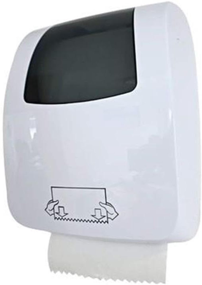 Handdoekrol Papier - Keukenrol 2-laags - Hygiënisch Werken - 100% Cellulose - 140 Meter - Wit