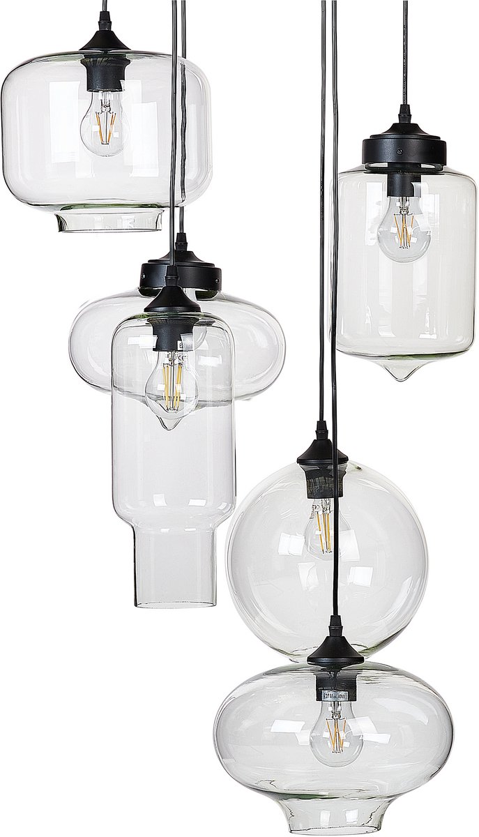 BEMBOKA - Hanglamp - Transparant - Glas